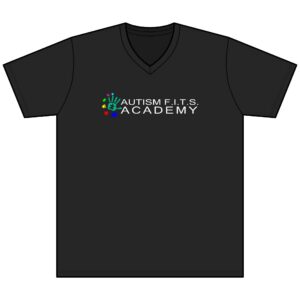 Autism FITS Academy Awareness V-Neck T-Shirt